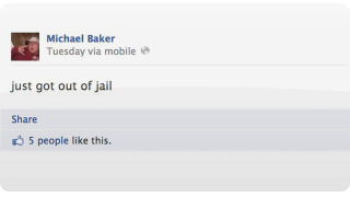 Illustration for article titled Idiot Steals Gas from Cop Car, Posts Picture on Facebook, Goes Directly to Jail